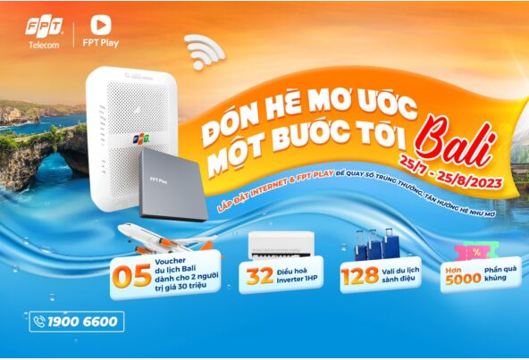 FPT PLAY ĐÓN HÈ MƠ ƯỚC – MỘT BƯỚC TỚI BALI