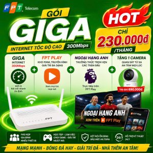 GIGA Ngoại Hạng Anh tặng Camera